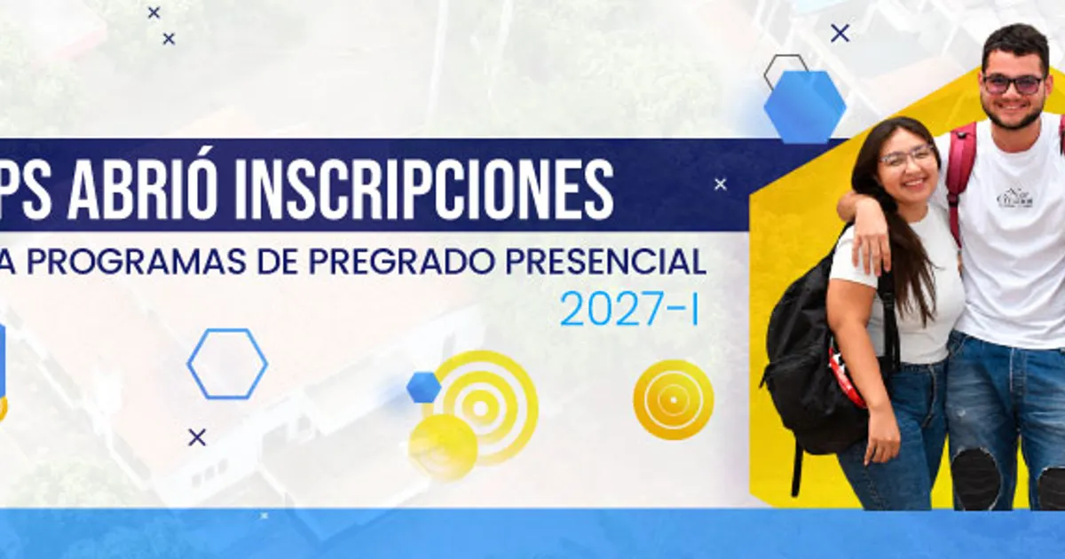 UFPS abrió inscripciones para programas de pregrado presenciales del primer semestre de 2027
