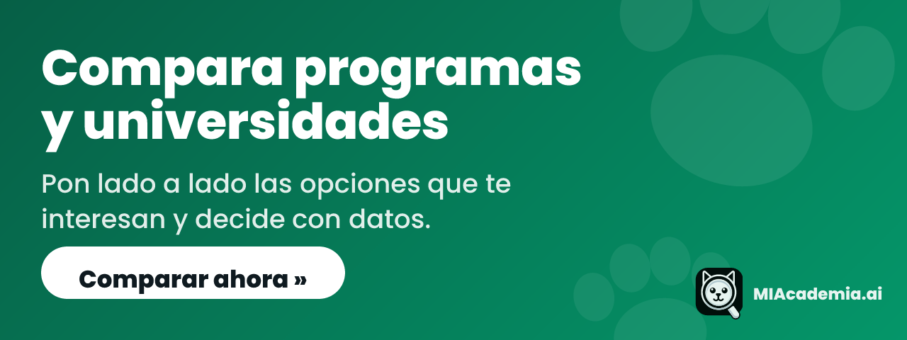 Compara programas y universidades